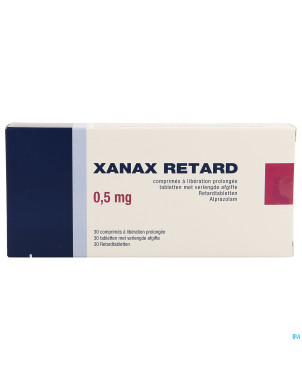 Xanax retard pi pharma comp 30x0,50mg pip