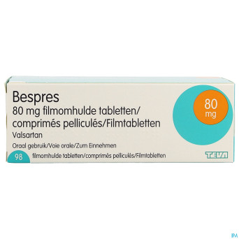 Bespres  80mg comp pell  98x 80mg