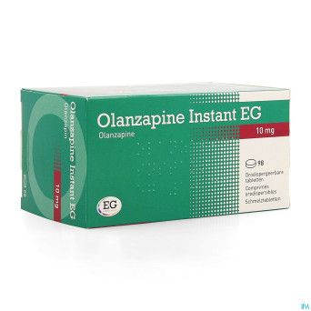 Olanzapine instant 10mg eg comp orodisp 98x10mg