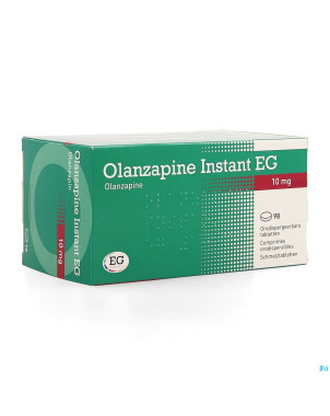 Olanzapine instant 10mg eg comp orodisp 98x10mg