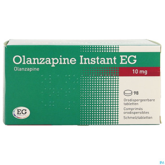 Olanzapine instant 10mg eg comp orodisp 98x10mg