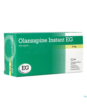 Olanzapine instant 5mg eg comp orodisp 98x5mg