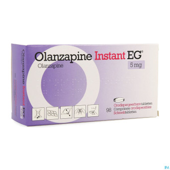 Olanzapine instant 5mg eg comp orodisp 98x5mg