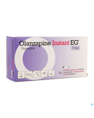 Olanzapine instant 5mg eg comp orodisp 98x5mg