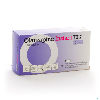 Olanzapine instant 5mg eg comp orodisp 98x5mg