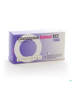 Olanzapine instant 5mg eg comp orodisp 98x5mg