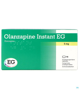 Olanzapine instant 5mg eg comp orodisp 98x5mg