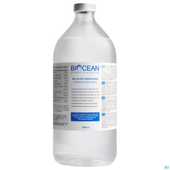 Biocean hypertonic  quinton  amp 1000ml