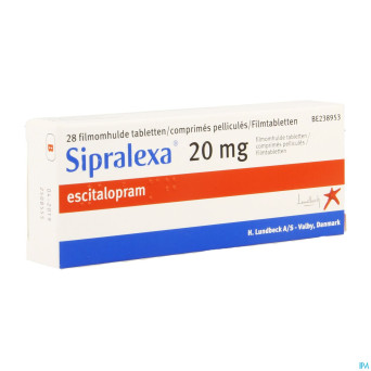 Sipralexa 20 mg tabl  28 x 20 mg
