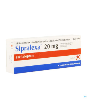 Sipralexa 20 mg tabl  28 x 20 mg