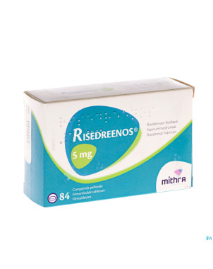 Risedreenos 5 mg comp pell 84 x 5 mg