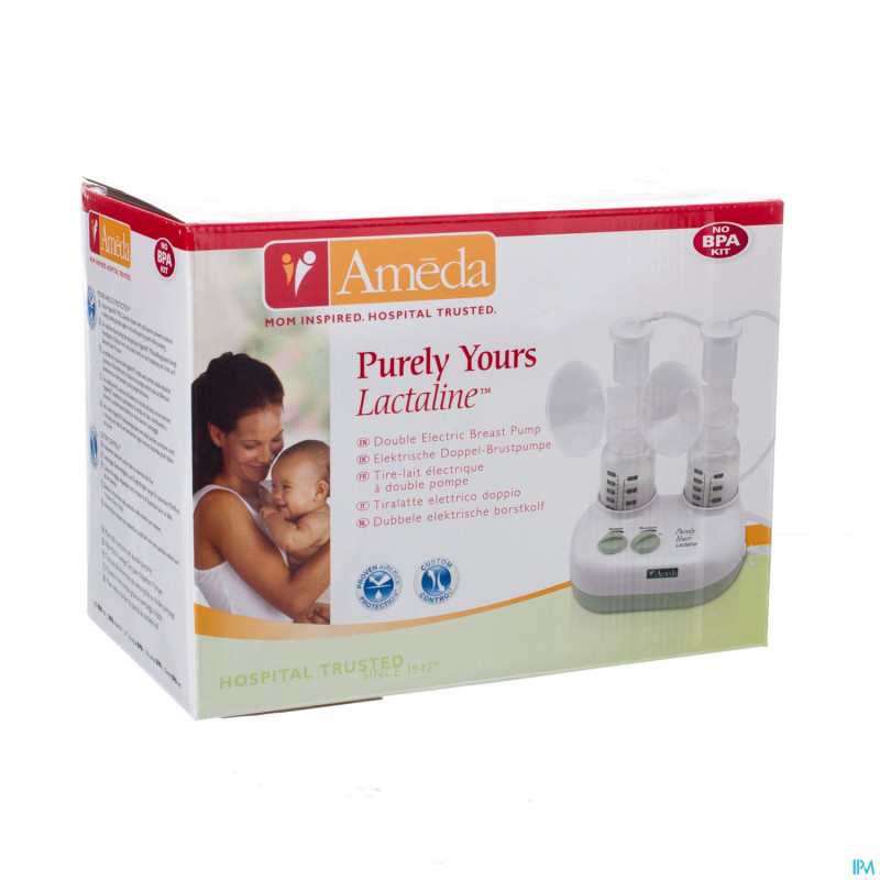 Ameda lactaline personal tire-lait double