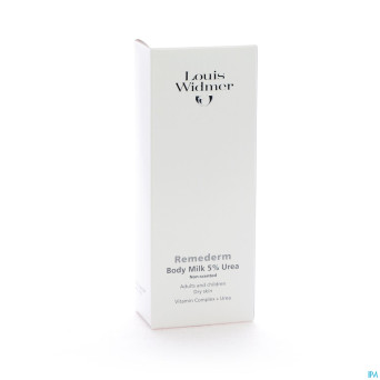 Widmer remederm lait corporel n/parf pts    200ml