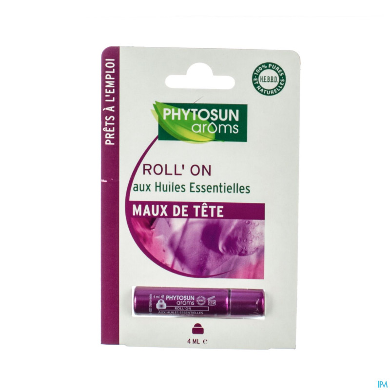 Phytosun roll-on maux de tete   4ml