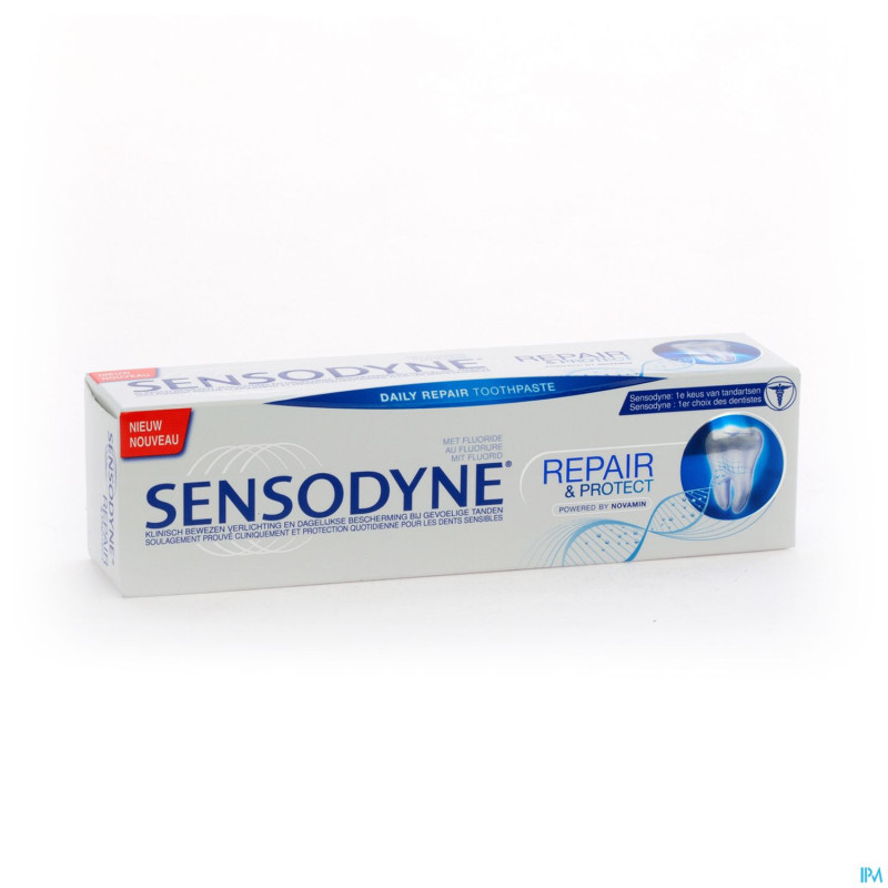 Sensodyne repair & protect dentifrice tube    75ml