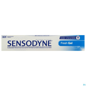Sensodyne fresh gel dentifrice    75ml