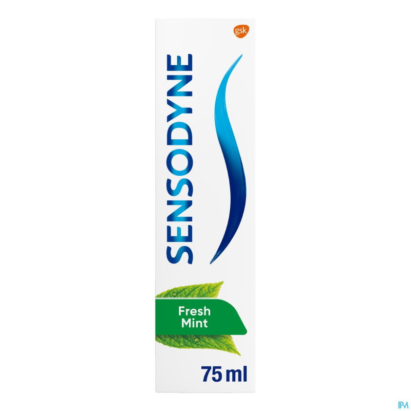 Sensodyne fresh mint dentifrice    75ml