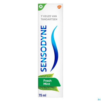 Sensodyne fresh mint dentifrice    75ml