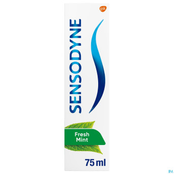 Sensodyne fresh mint dentifrice    75ml
