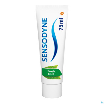 Sensodyne fresh mint dentifrice    75ml