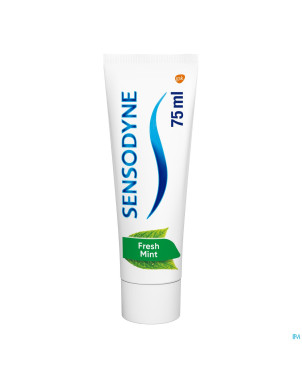 Sensodyne fresh mint dentifrice    75ml