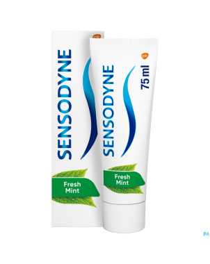 Sensodyne fresh mint dentifrice    75ml