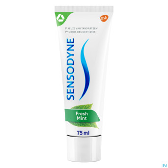 Sensodyne fresh mint dentifrice    75ml