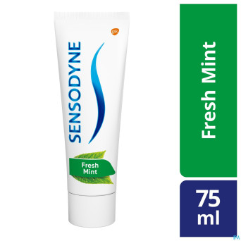 Sensodyne fresh mint dentifrice    75ml