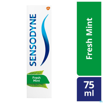 Sensodyne fresh mint dentifrice    75ml