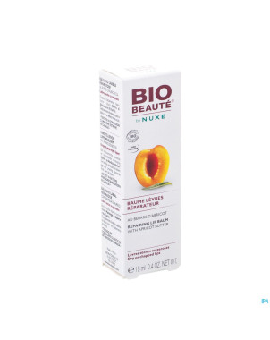 Bio beaute baume levres abricot tube 15ml
