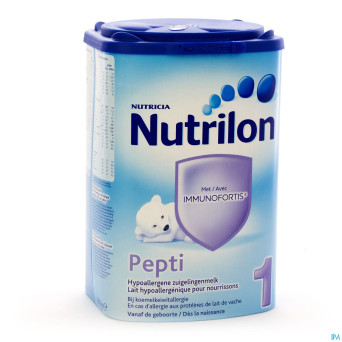 Nutrilon pepti 1 ha lait nourrissons pdr 800g