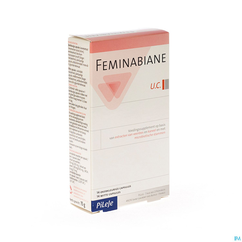 Feminabiane confort urinaire gel 14+14