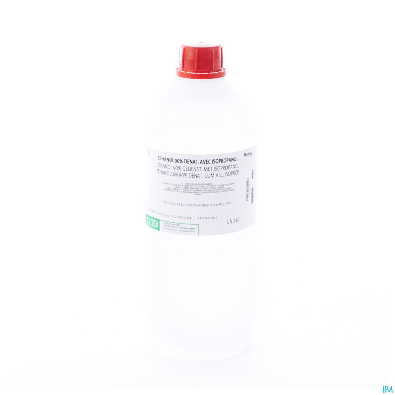 Ethanol 90% denatur. ipa    1l certa