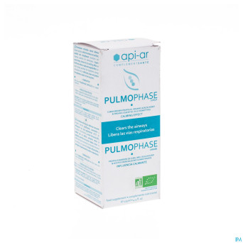 Pulmophase sirop bio flacon 175g (125ml)