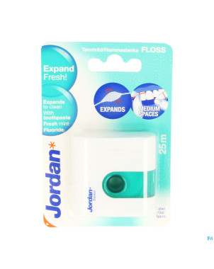 Jordan fil dentaire expand fresh medium 25m