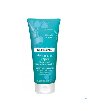 Klorane gel douche escale azur    tube 200ml