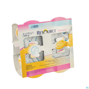 Resource dessert peche    4x125g 12126084