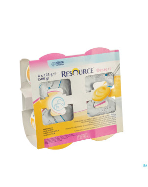 Resource dessert peche    4x125g 12126084