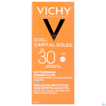 Vichy cap sol ip30 cr vis dry touch 50ml