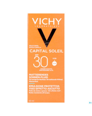 Vichy cap sol ip30 cr vis dry touch 50ml