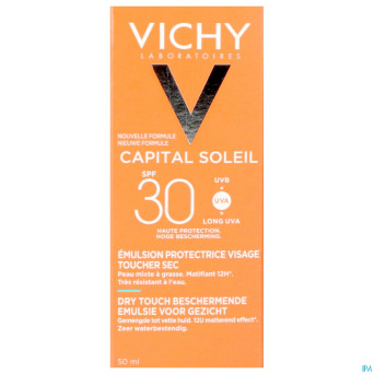 Vichy cap sol ip30 cr vis dry touch 50ml