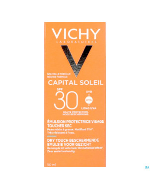 Vichy cap sol ip30 cr vis dry touch 50ml