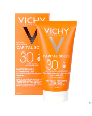 Vichy cap sol ip30 cr vis dry touch 50ml
