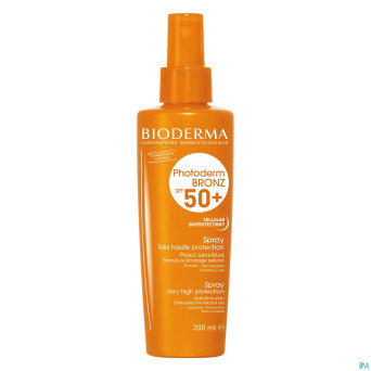 Bioderma photoderm bronz spf50+ spray corps  200ml