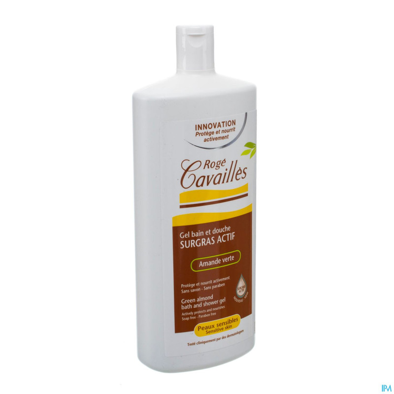 Roge cavailles gel surgr.bain dche amande v. 750ml