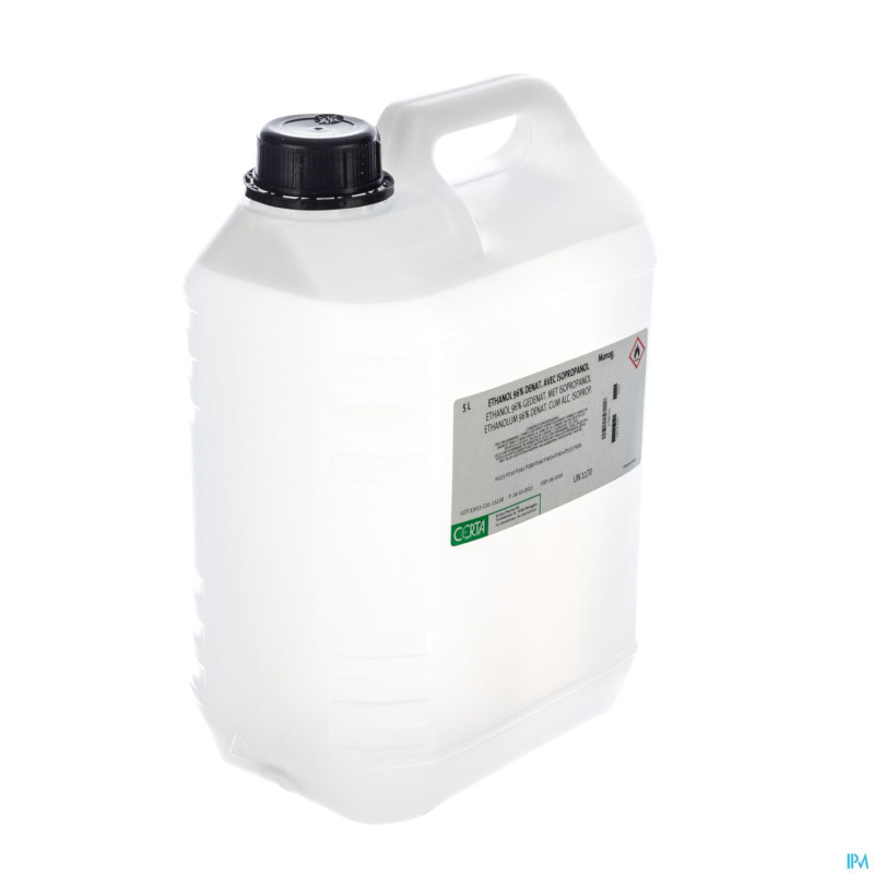 Ethanol 96% denatur. ipa    5l certa