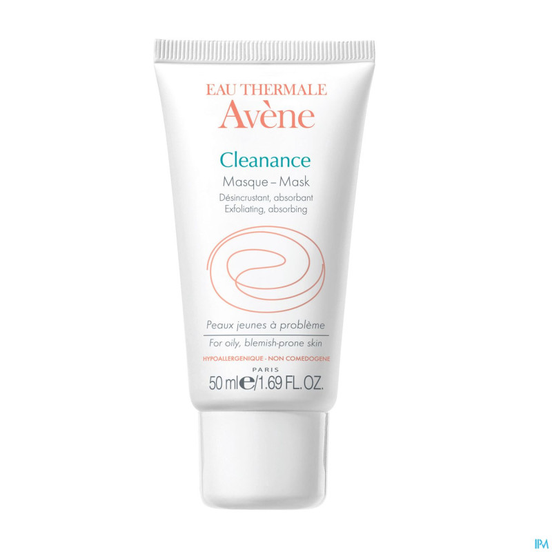 Avene cleanance masque desincrust.exfol.absor.50ml