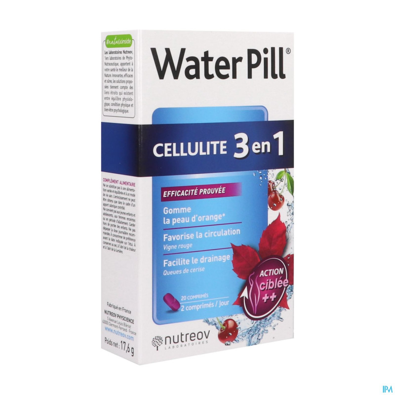 Waterpill cellulite blister comp 20