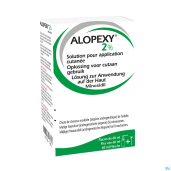 Alopexy 2 % liquid fl pipette/spray 1x60ml