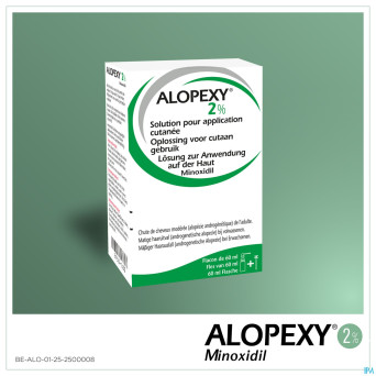 Alopexy 2 % liquid fl pipette/spray 1x60ml